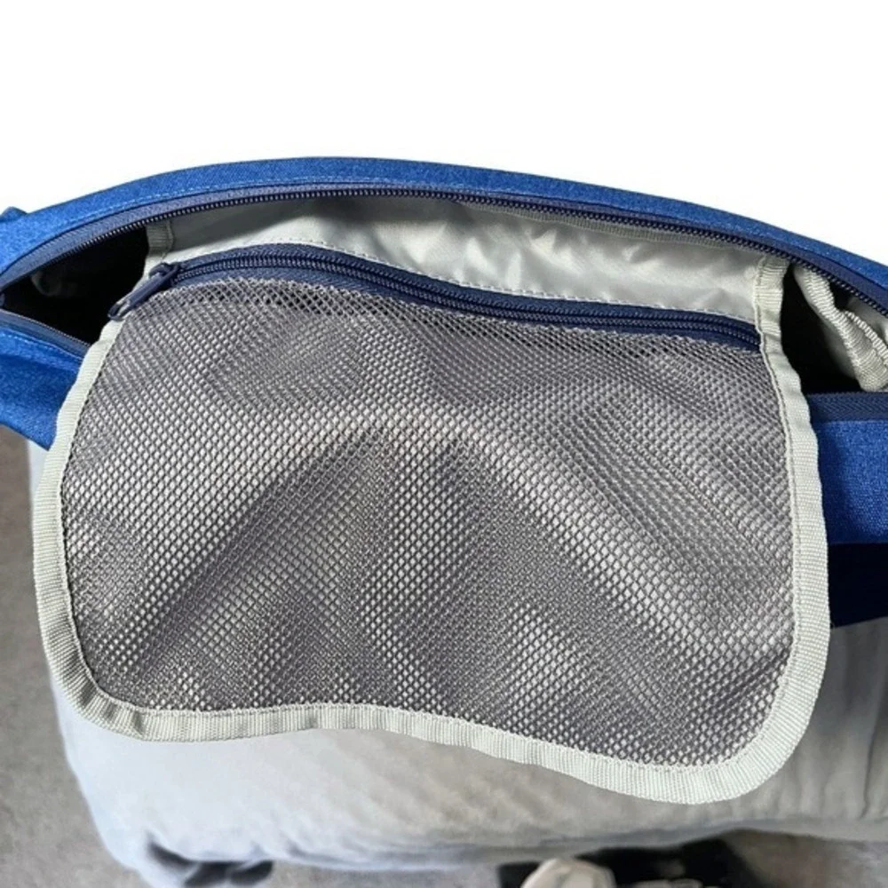Lands End Everyday Messenger Bag Size 11x15 Laptop Inner Outer Pockets Utility‎